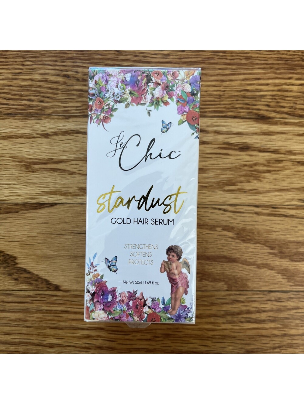 Le Chic Stardust Gold Hair Serum 50ml 1.69 fl oz Strengthen Soften Protect NEW